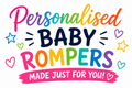 Create Your Own Baby Romper